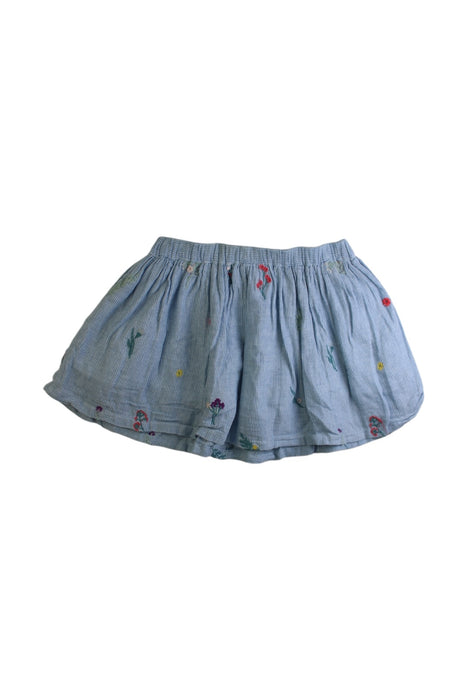 A Blue Short Skirts from Bonton in size 6T for girl. (Back View)