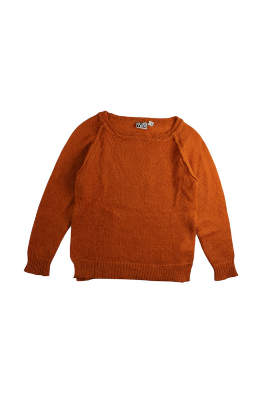 A Orange Knit Sweaters from Bonton in size 6T for neutral. (Front View)