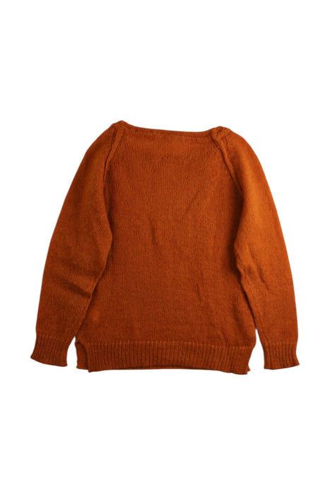 A Orange Knit Sweaters from Bonton in size 6T for neutral. (Back View)