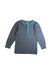 A Blue Buttoned Sweatshirts from Juliet & the Band in size 6T for boy. (Front View)