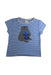 A Blue Short Sleeve T Shirts from Seed in size 4T for boy. (Front View)
