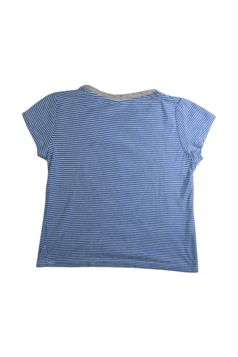 A Blue Short Sleeve T Shirts from Seed in size 4T for boy. (Back View)