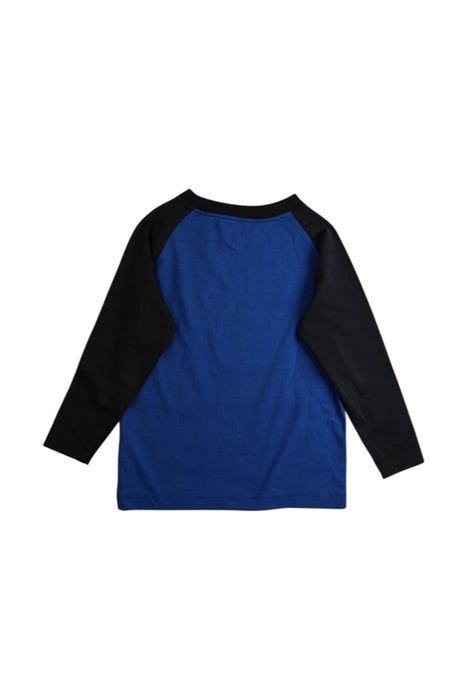A Blue Long Sleeve T Shirts from Mont-bell in size 2T for boy. (Back View)