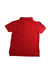 A Red Short Sleeve Polos from Polo Ralph Lauren in size 3T for boy. (Back View)