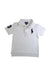A White Short Sleeve Polos from Polo Ralph Lauren in size 3T for boy. (Front View)