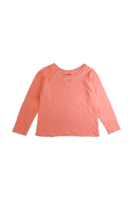 A Peach Long Sleeve Tops from Bonton in size 3-6M for boy. (Front View)
