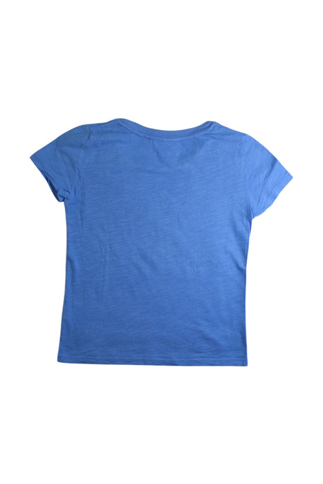 A Blue Short Sleeve T Shirts from Seed in size 5T for boy. (Back View)