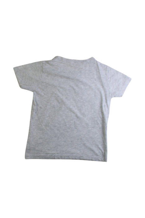A Grey Short Sleeve T Shirts from Seed in size 3T for boy. (Back View)