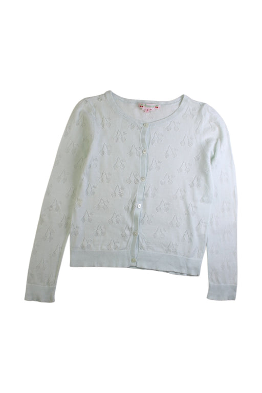 A White Cardigans from Bonpoint in size 8Y for girl. (Front View)