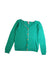 A Green Cardigans from Bonton in size 8Y for girl. (Front View)