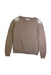 A Beige Knit Sweaters from Excuse My French in size 8Y for girl. (Front View)