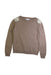 A Beige Knit Sweaters from Excuse My French in size 8Y for girl. (Front View)