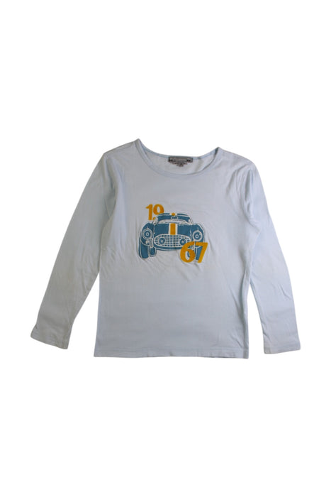 A White Long Sleeve T Shirts from Bonpoint in size 4T for boy. (Front View)