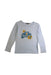 A White Long Sleeve T Shirts from Bonpoint in size 4T for boy. (Front View)