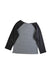 A Grey Long Sleeve Shirts from Bonton in size 6T for boy. (Back View)