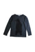 A Black Long Sleeve Tops from Bonpoint in size 4T for boy. (Front View)