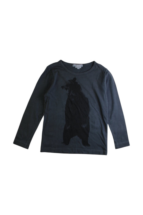 A Black Long Sleeve Tops from Bonpoint in size 4T for boy. (Front View)