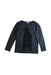A Black Long Sleeve Tops from Bonpoint in size 4T for boy. (Front View)