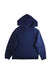 A Navy Hooded Sweatshirts from Bonton in size 8Y for boy. (Back View)