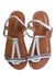 A Brown Sandals from Les Tropéziennes in size 9Y for girl. (Back View)