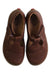 A Brown Dress Shoes from Pom d’Api in size 5T for girl. (Back View)