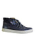 A Blue Sneakers from Pom d’Api in size 9Y for girl. (Front View)