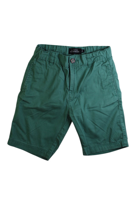 A Green Shorts from Monoprix in size 8Y for boy. (Front View)