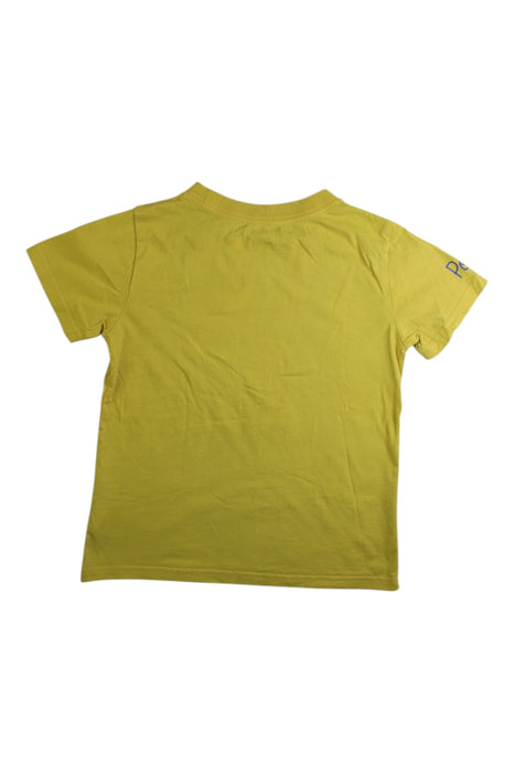 A Yellow Short Sleeve T Shirts from Polo Ralph Lauren in size 4T for boy. (Back View)
