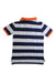 A Blue Short Sleeve Polos from Polo Ralph Lauren in size 6T for boy. (Back View)