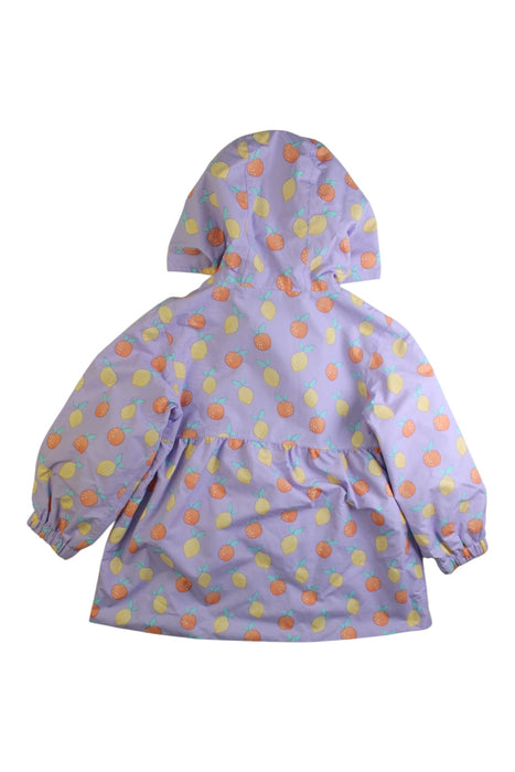 A Multicolour Rain Jackets from Jojo Maman Bébé in size 4T for girl. (Back View)