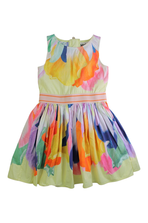 A Multicolour Sleeveless Dresses from Molo in size 3T for girl. (Front View)