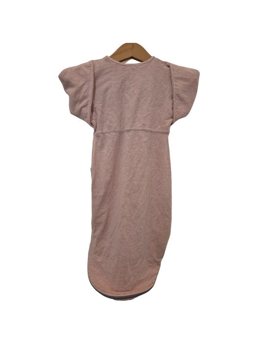 A Pink Swaddles from Hugsie in size 3-6M for girl. (Back View)