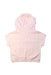 A Peach Hooded Sweatshirts from Chloe in size 3T for girl. (Back View)