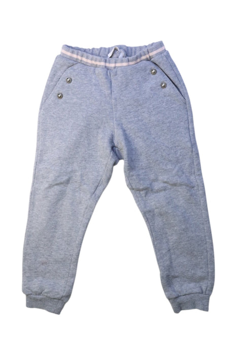 A Grey Sweatpants from Chloe in size 3T for girl. (Front View)