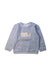 A Grey Crewneck Sweatshirts from Chloe in size 3T for girl. (Front View)