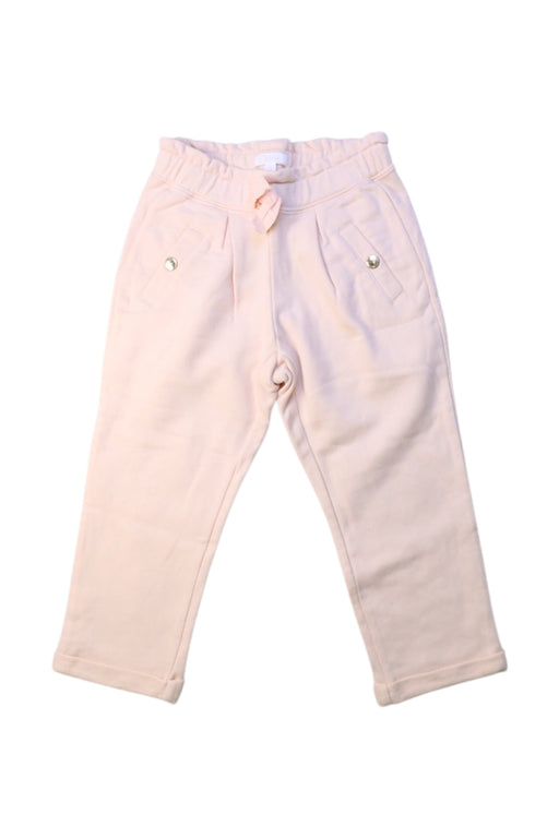 A Pink Casual Pants from Chloe in size 3T for girl. (Front View)