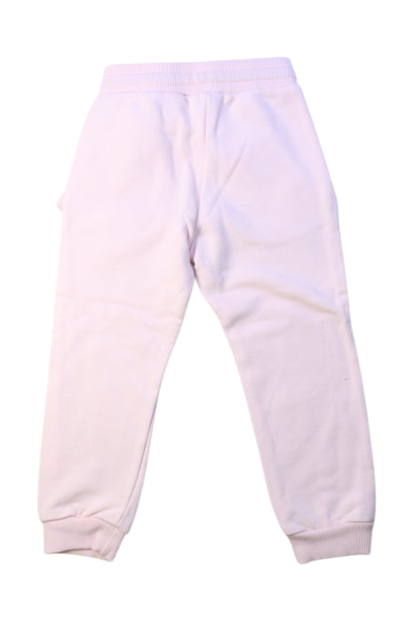 A White Sweatpants from Givenchy in size 3T for girl. (Back View)