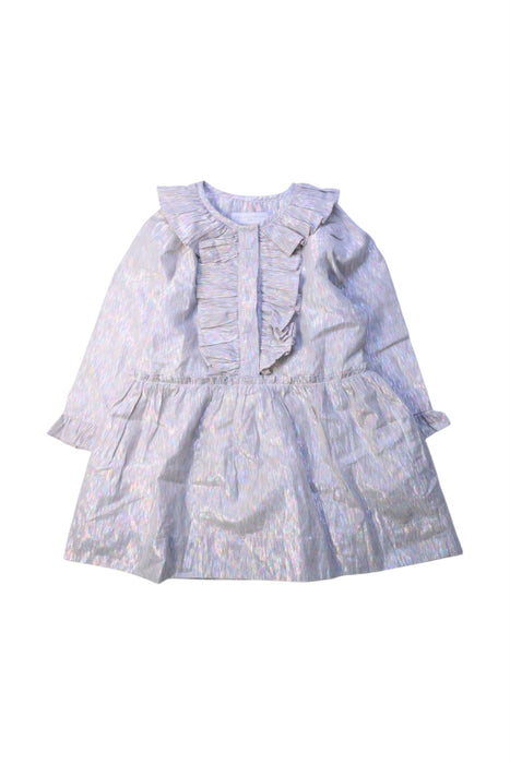 A Silver Long Sleeve Dresses from Stella McCartney in size 2T for girl. (Front View)