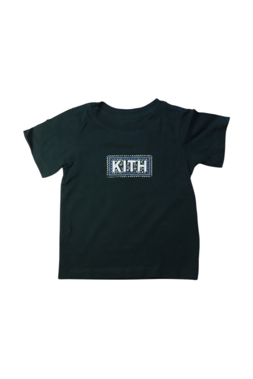 A Black Short Sleeve T Shirts from Kith in size 2T for boy. (Front View)