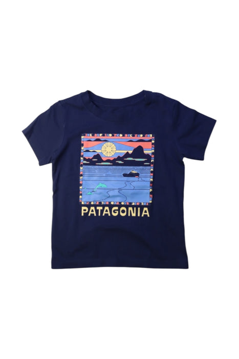A Multicolour Short Sleeve T Shirts from Patagonia in size 3T for boy. (Front View)