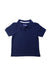A Navy Short Sleeve Polos from Vilebrequin in size 4T for boy. (Front View)