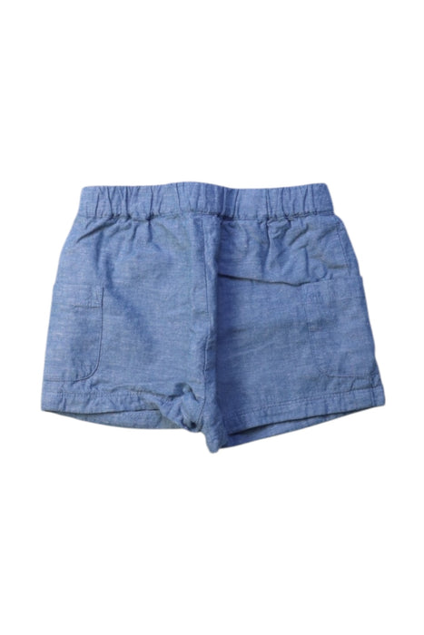 A Blue Shorts from Pehr in size 3T for boy. (Back View)
