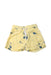 A Yellow Swim Shorts from Buho in size 2T for boy. (Front View)