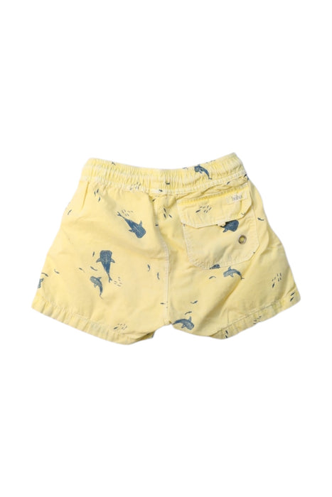 A Yellow Swim Shorts from Buho in size 2T for boy. (Back View)