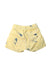 A Yellow Swim Shorts from Buho in size 2T for boy. (Back View)