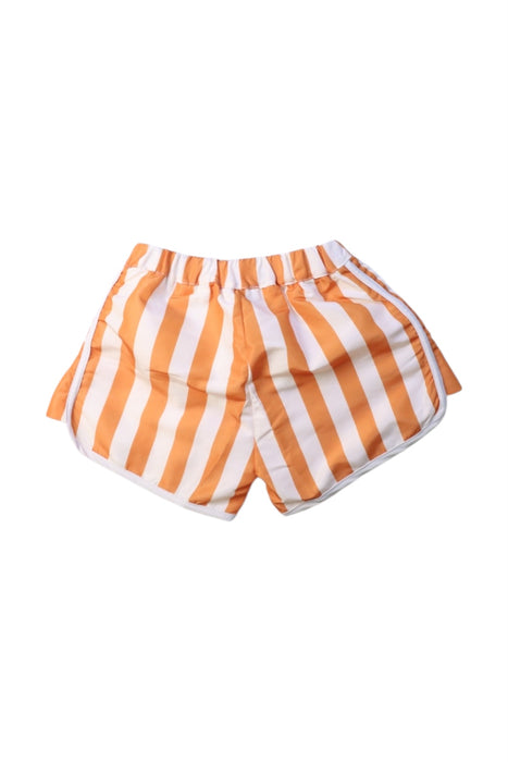A Orange Swim Shorts from We Are Kids in size 4T for girl. (Back View)