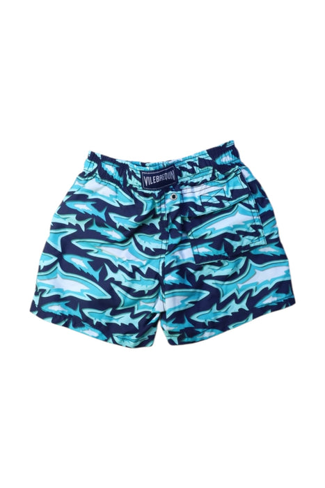 A Blue Swim Shorts from Vilebrequin in size 4T for boy. (Back View)