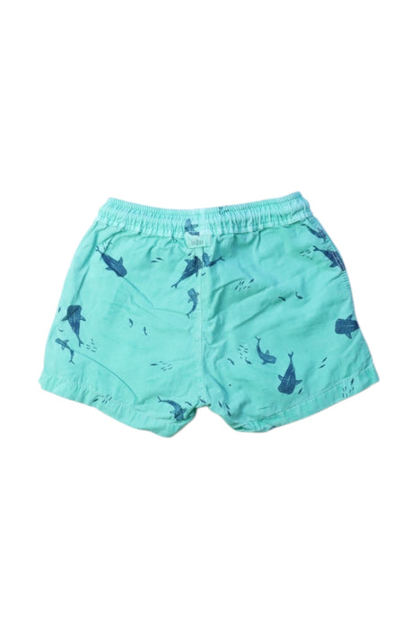 A Blue Shorts from Buho in size 12-18M for boy. (Back View)