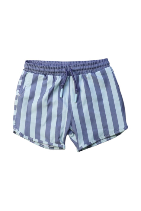 A Blue Shorts from Pehr in size 2T for boy. (Front View)