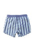 A Blue Shorts from Pehr in size 2T for boy. (Back View)